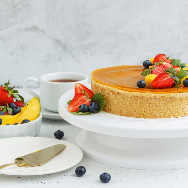 Sernik mango bez pieczenia