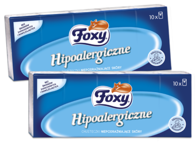 Chusteczki higieniczne Foxy